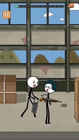 火柴人吃鸡枪神