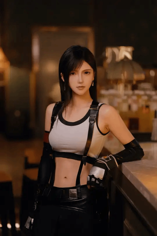 “抖音第一蒂法”推出全新作品！超高还原度宛如游戏场景照进现实