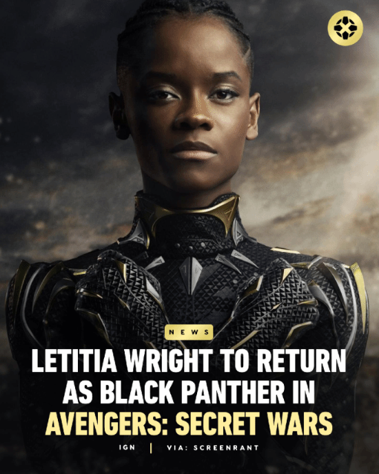 《复仇者联盟6》再添熟悉身影！黑豹公主饰演者不慎透露消息