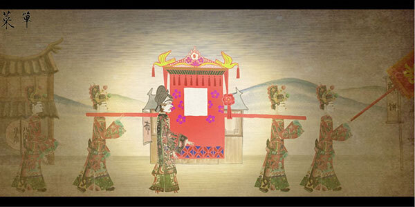 皮影京剧锁麟囊(2)