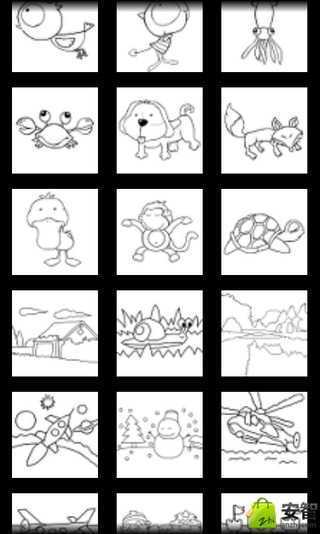 儿童绘画涂色图4