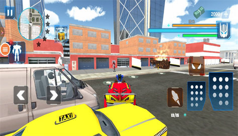 变形汽车机器人(3)