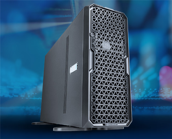 银昕新款工作站机箱价格破四千：带锁门板防盗设计配备8个热插拔硬盘位