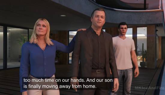 《三男一狗》里吉米都三十好几了还赖在家里啃老，麦克实在忍不下去了