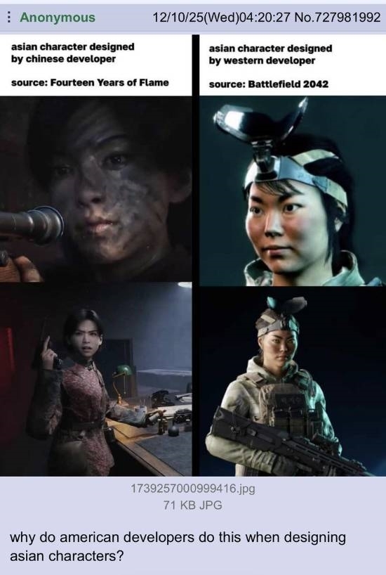 为何欧美3A大作里“丑女”角色频现？国产新游与经典3A的角色形象对比