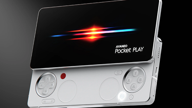 AYANEOPocketPLAY游戏手机正式发布独特侧滑设计配备手柄