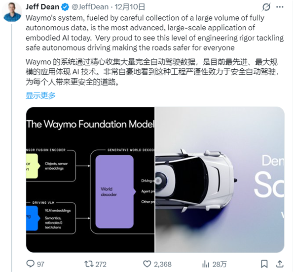 马斯克强势回击Waymo：根本没资格成为特斯拉的对手