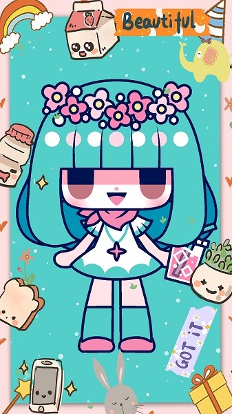 萝莉装扮公主图1