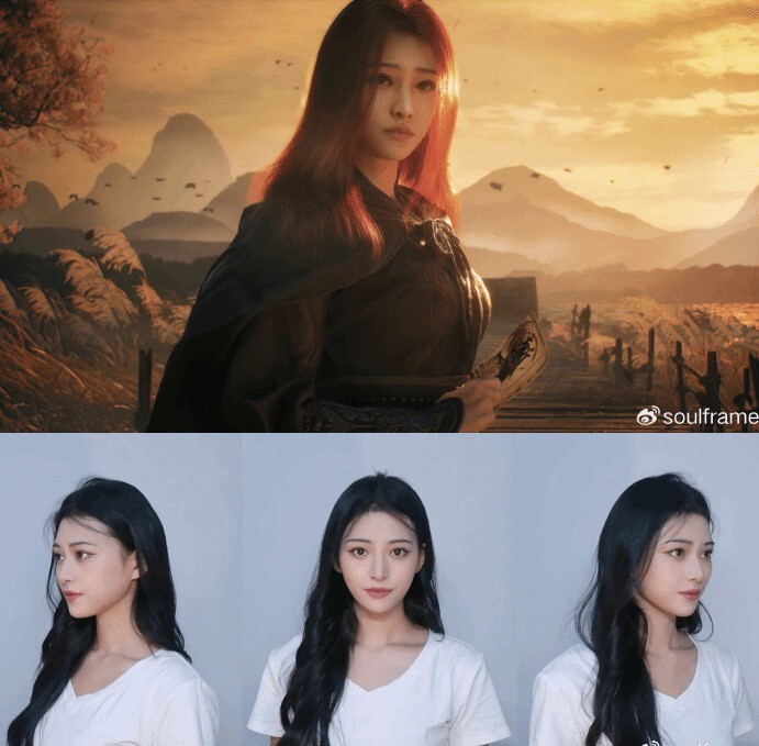 《影之刃零》女性角色脸模章谨之：见到游戏里的形象感到十分开心