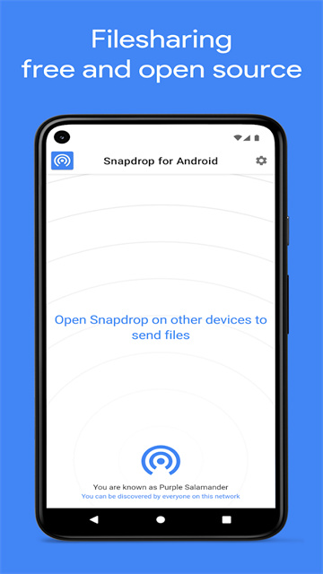 snapdrop传输文件