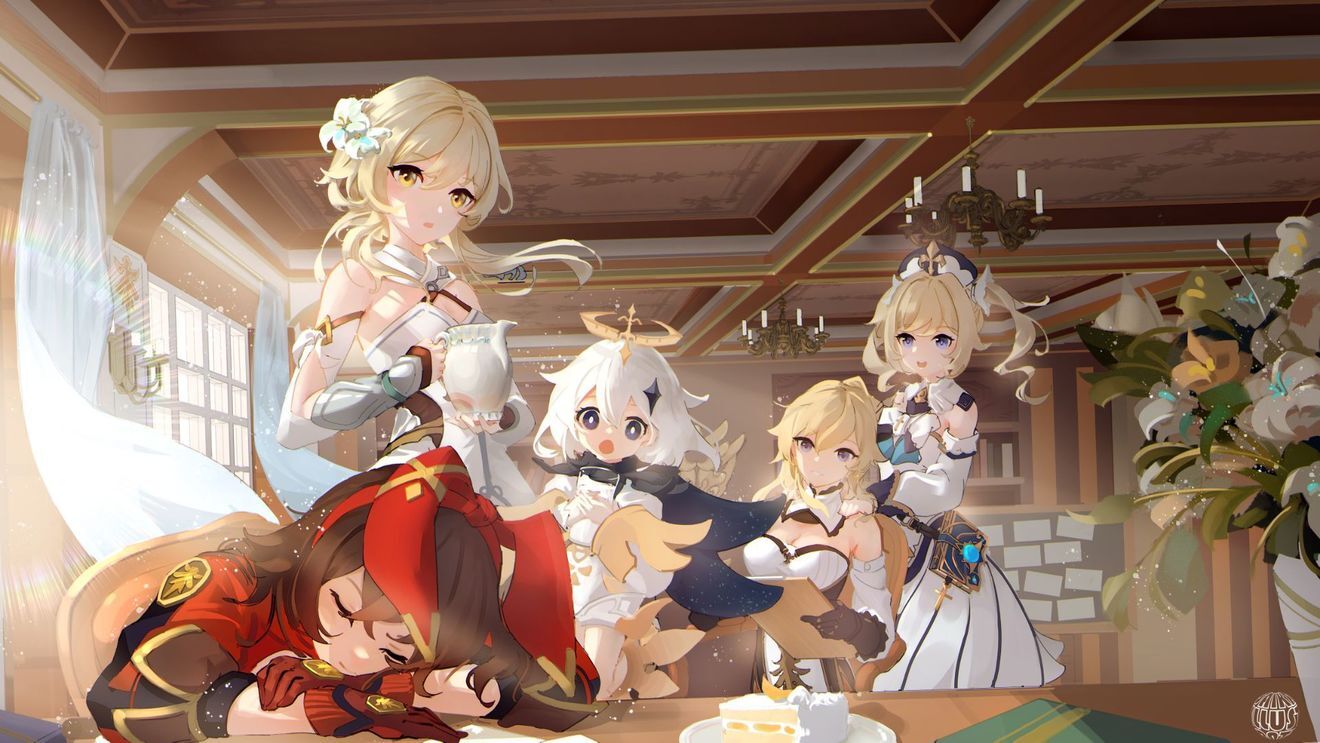 原神里的辅助型角色