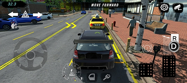 手动挡停车场MOD菜单版图3