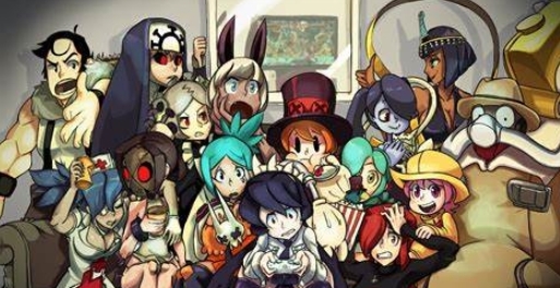 骷髅女孩投技角色的战斗技巧