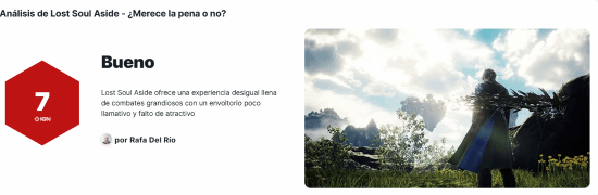《失落之魂》获IGN西班牙7分评价：战斗系统爽快且激烈