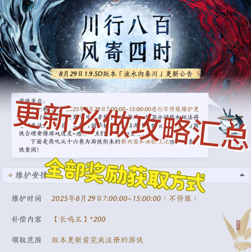 【燕云十六声】秦川地图上线后必看的攻略指南与奖励获取全汇总