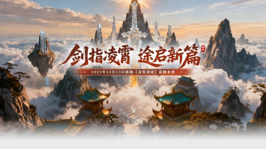 《玄天之剑》12月13日“凌霄剑途”版本御剑登场！