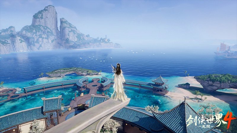 无缝大世界江湖登场！《剑侠世界4：无限》解锁水陆空三重轻功自在驰骋