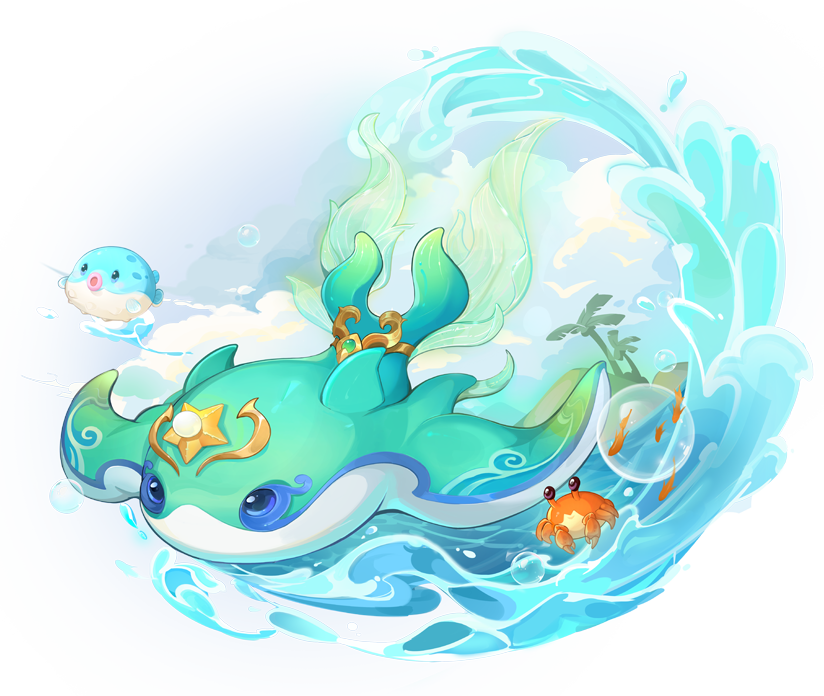 浮光鳐鱼穿梭碧海，《逍遥情缘》手游新坐骑浮光鳐惊喜亮相！