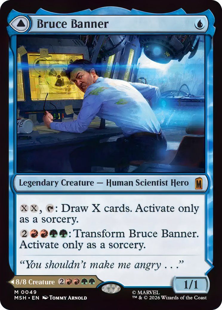 Magic公司《漫威超级英雄》系列正式公布绿巨人卡牌组合技震撼登场