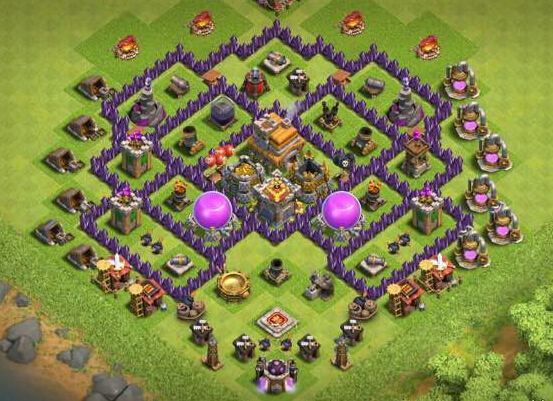 部落冲突七本实用阵型推荐