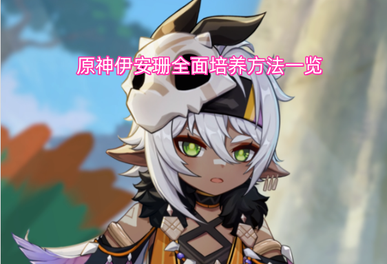 原神伊安珊全方位培养攻略汇总