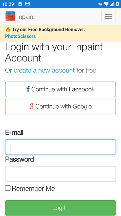 inpaint免费去水印