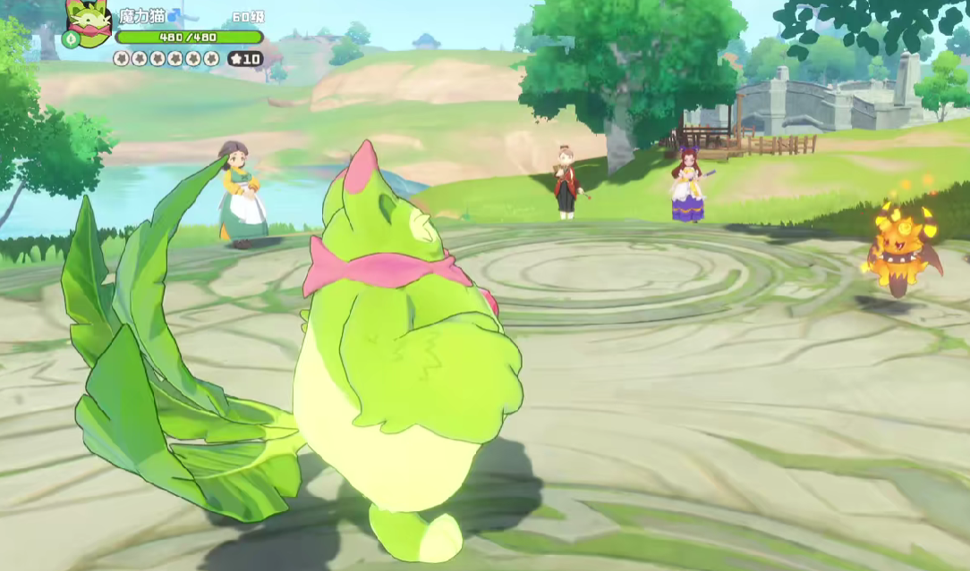 洛克王国世界中魔力猫超进化的途径洛克王国手游里魔力猫超进化的方式