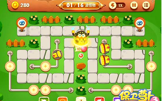 保卫萝卜3公园场景第28关图文通关指南