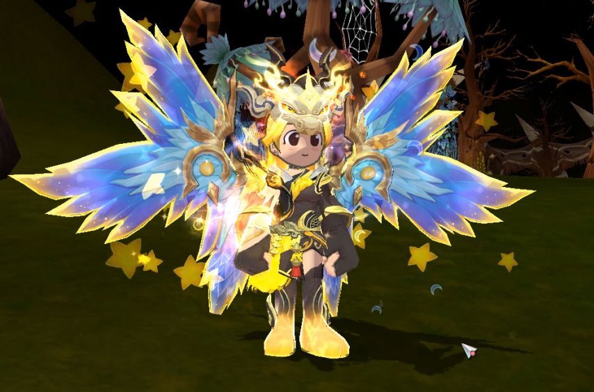 《希望OL》流云群岛新区现已推出大翅膀星辰幻羽