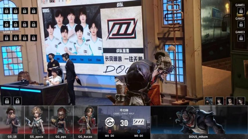 第五人格IVL赛事中，成都GG战队的求生者们凭借默契配合实现三跑，助力队伍拿下胜利！