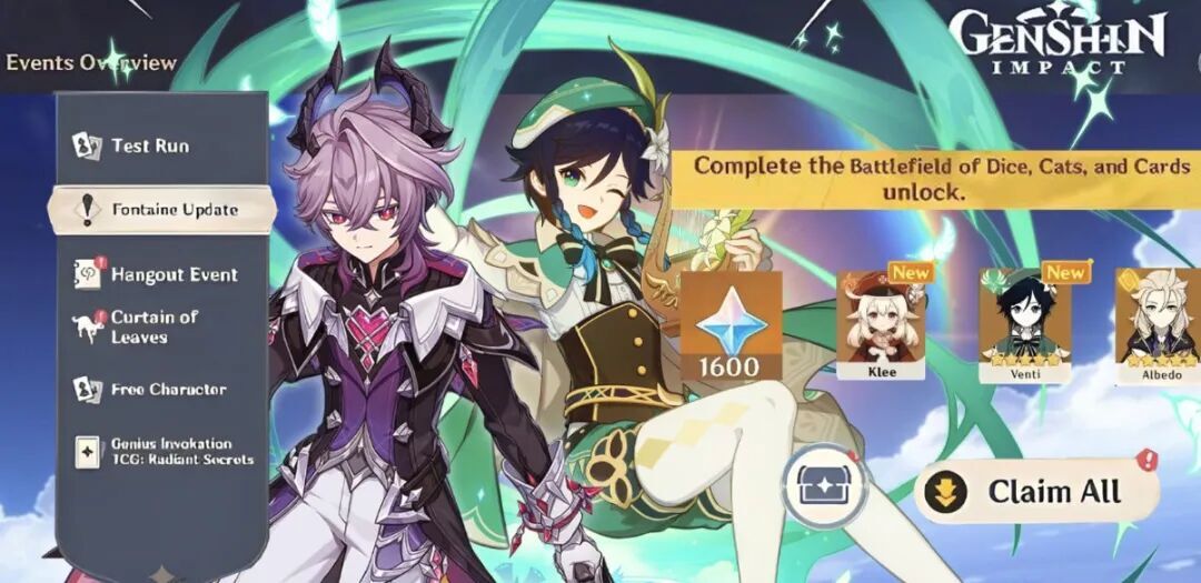 原神6.2版本新情报：温迪强势崛起，少女与木偶新角色登场，龙王全新皮肤惊艳亮相！