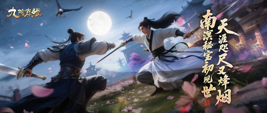 江湖惊现新秘宝禁地九阴真经新版本今日正式公测！