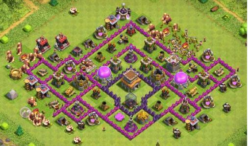 部落冲突8本最强阵型布局深度解析