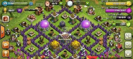 部落冲突7本针对双龙流进攻的防御阵型特征