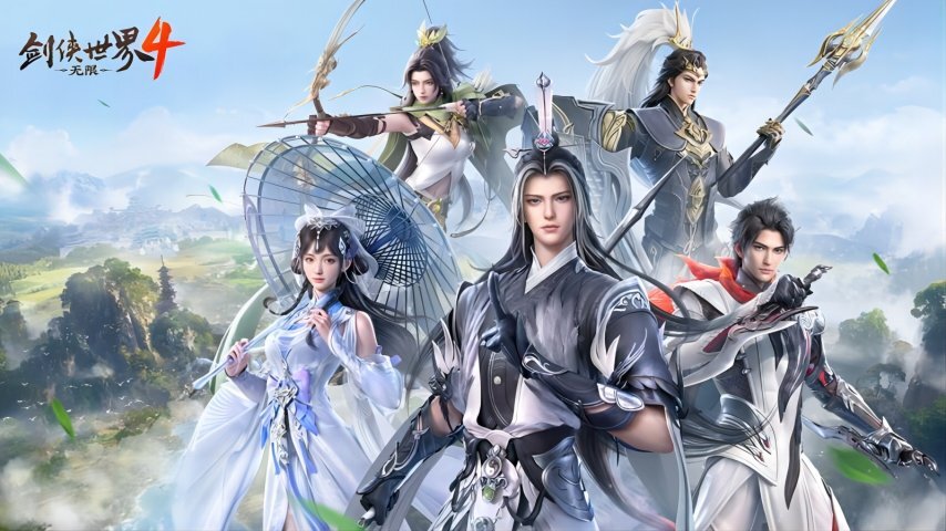 五大门派强势破局！集结《剑侠世界4：无限》共赴全新江湖