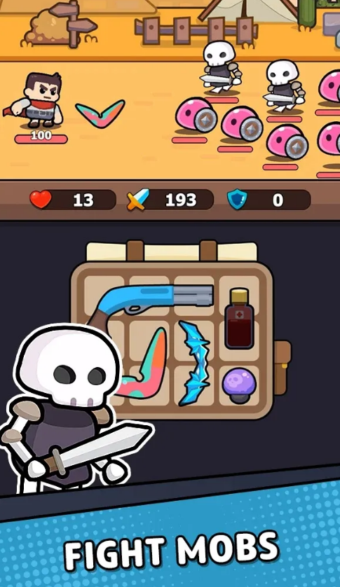 背包大战合成武器安装2