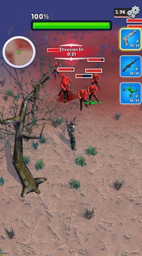 僵尸大地生存乱斗图1