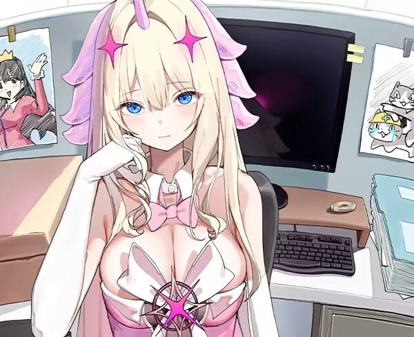 《胜利女神：妮姬》原画师推出新作三十一岁美少女对决巨型金枪鱼