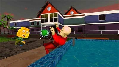 可怕的邻居：海绵宝宝(1)