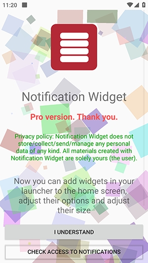 通知小部件最新版