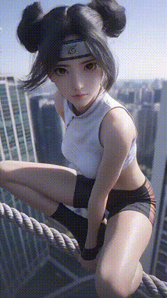 这也能叫小学生级别的运动？稍不注意就秒变惊险名场面的动态图