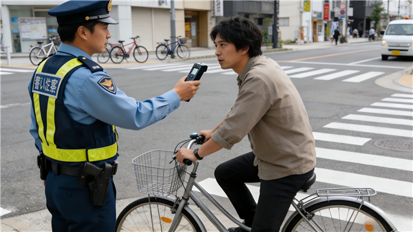 日本对酒后骑自行车行为实施严厉惩处：最高可判处三年有期徒刑！目前已有近九百人因此被吊销汽车驾驶证