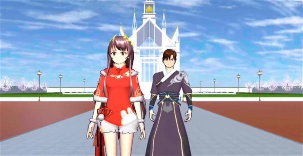 櫻花校園模擬器兔年服裝版-截圖2