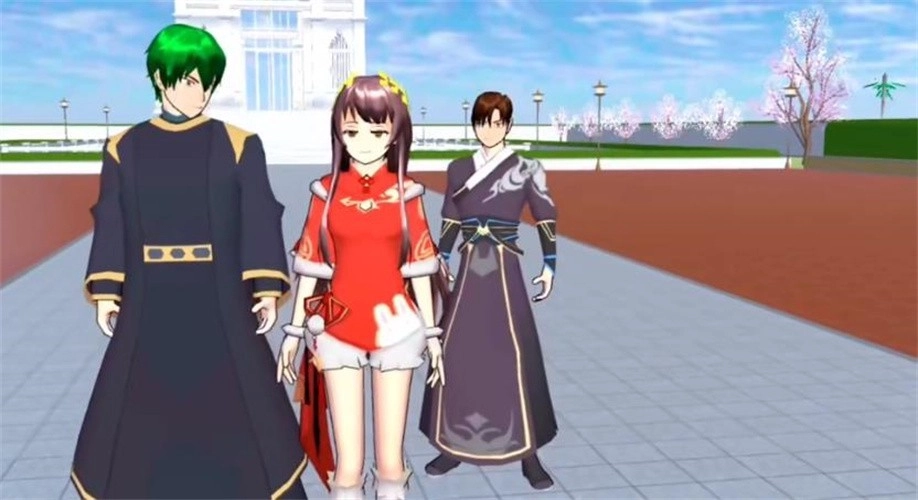 櫻花校園模擬器兔年服裝版-截圖3