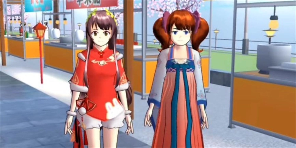 櫻花校園模擬器兔年服裝版-截圖4