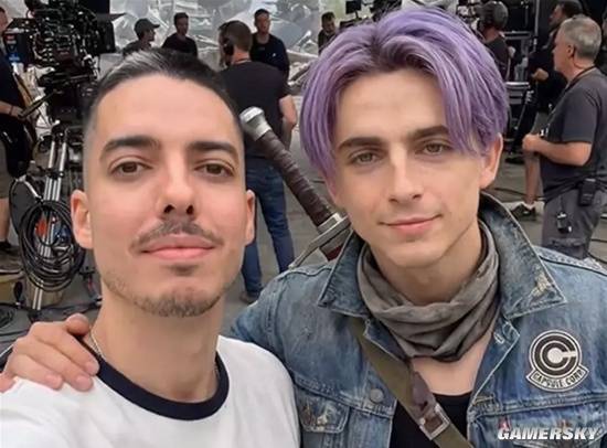 AI生成的《龙珠》“巨星”片场照最让人惊艳的当属寡姐版人造人18号