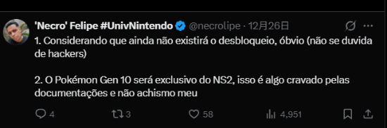 网传《宝可梦》第十世代或将登陆NS2且为独占！战斗系统新细节流出