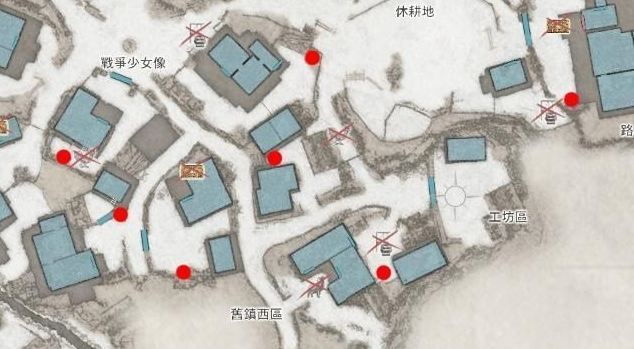 生化危机8村庄的厕所门位置在哪里？生化危机8村庄所有厕所门的具体位置说明