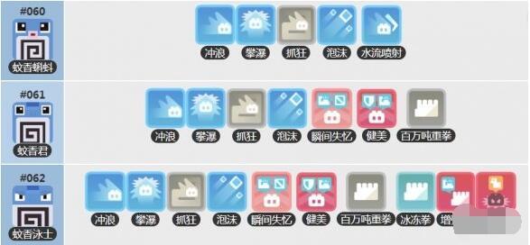 宝可梦大探险里蚊香泳士的技能该如何搭配？宝可梦大探险蚊香泳士技能搭配方案
