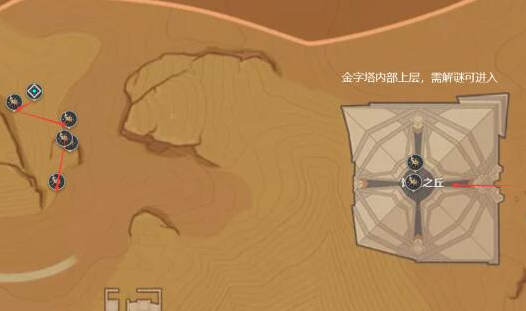 原神里圣金虫的采集路线是怎样的？这里为你介绍圣金虫的采集路线